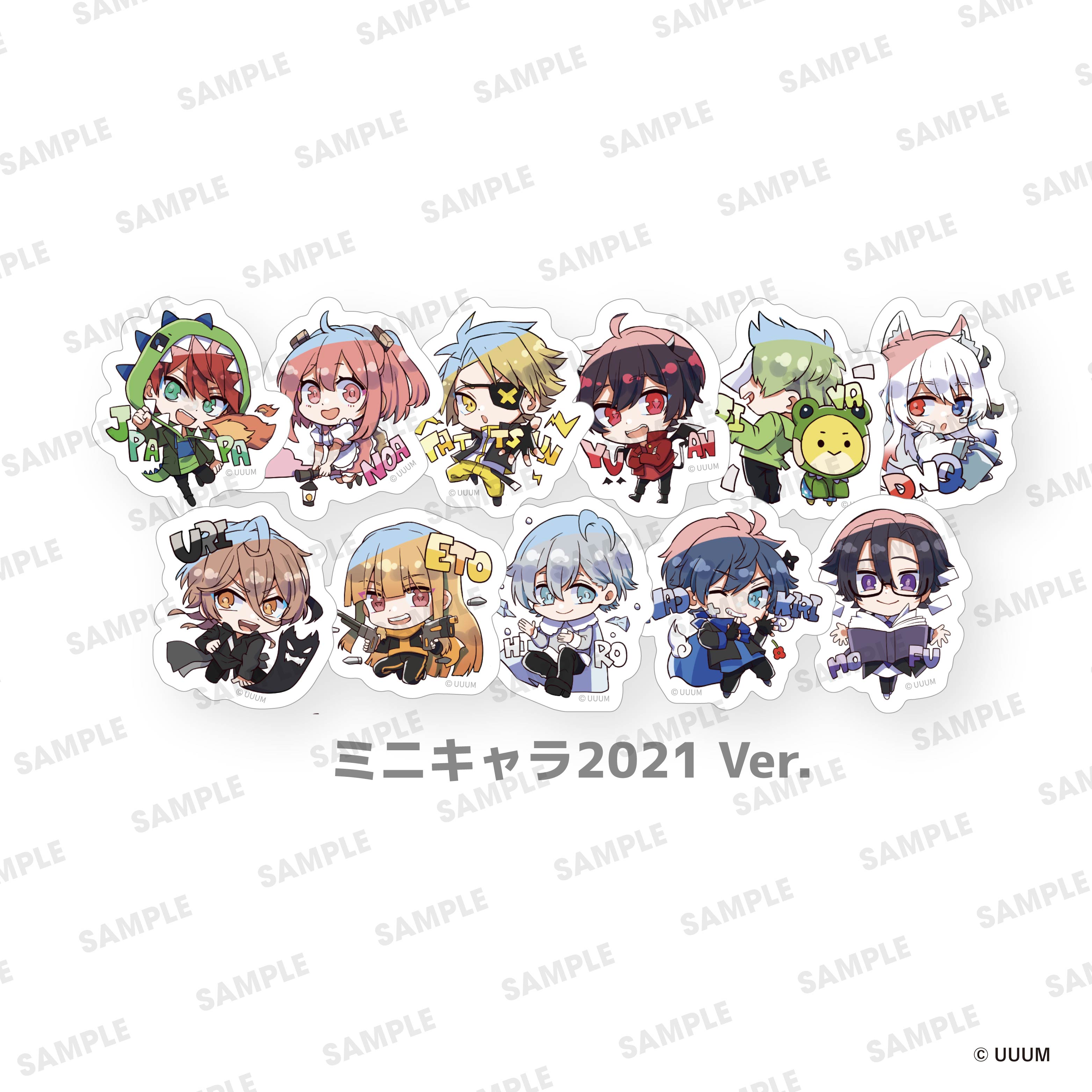 【カラフルピーチ】5周年展 ステッカーセット