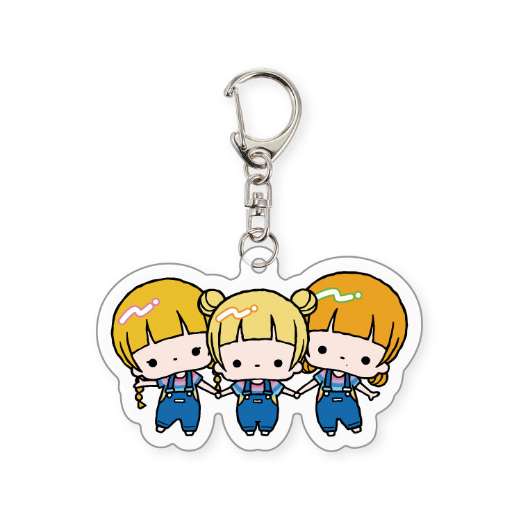 はまちこちゃんといっしょキーホルダー