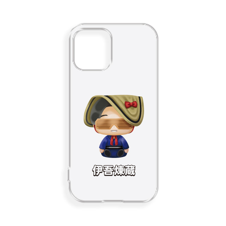けえ【島育ち】推しiPhone 12 mini クリアケース(伊吾煉蔵)