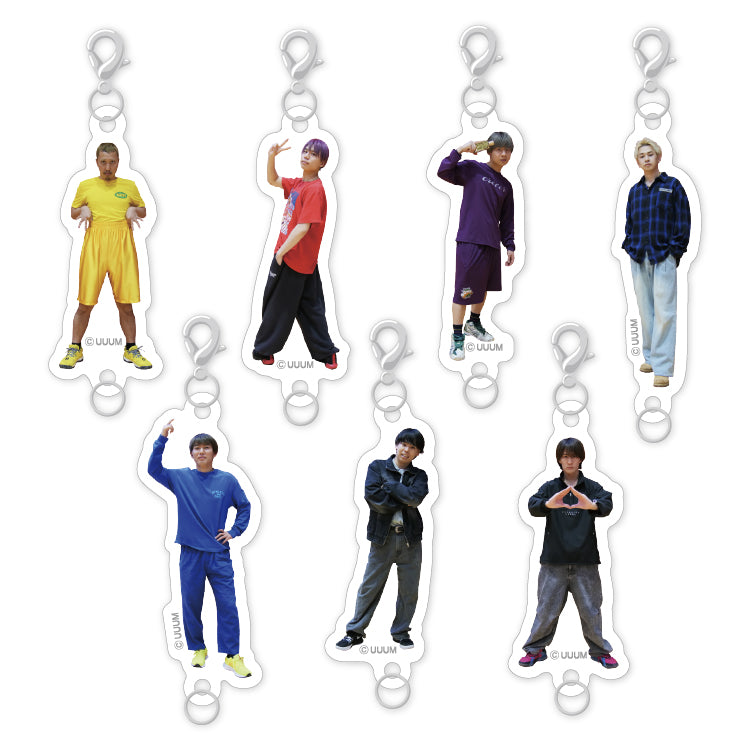 【スクワッド】連結アクリルキーホルダー