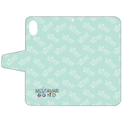【水溜りボンド】iPhone XS MAX 手帳型ケース(グリーン)