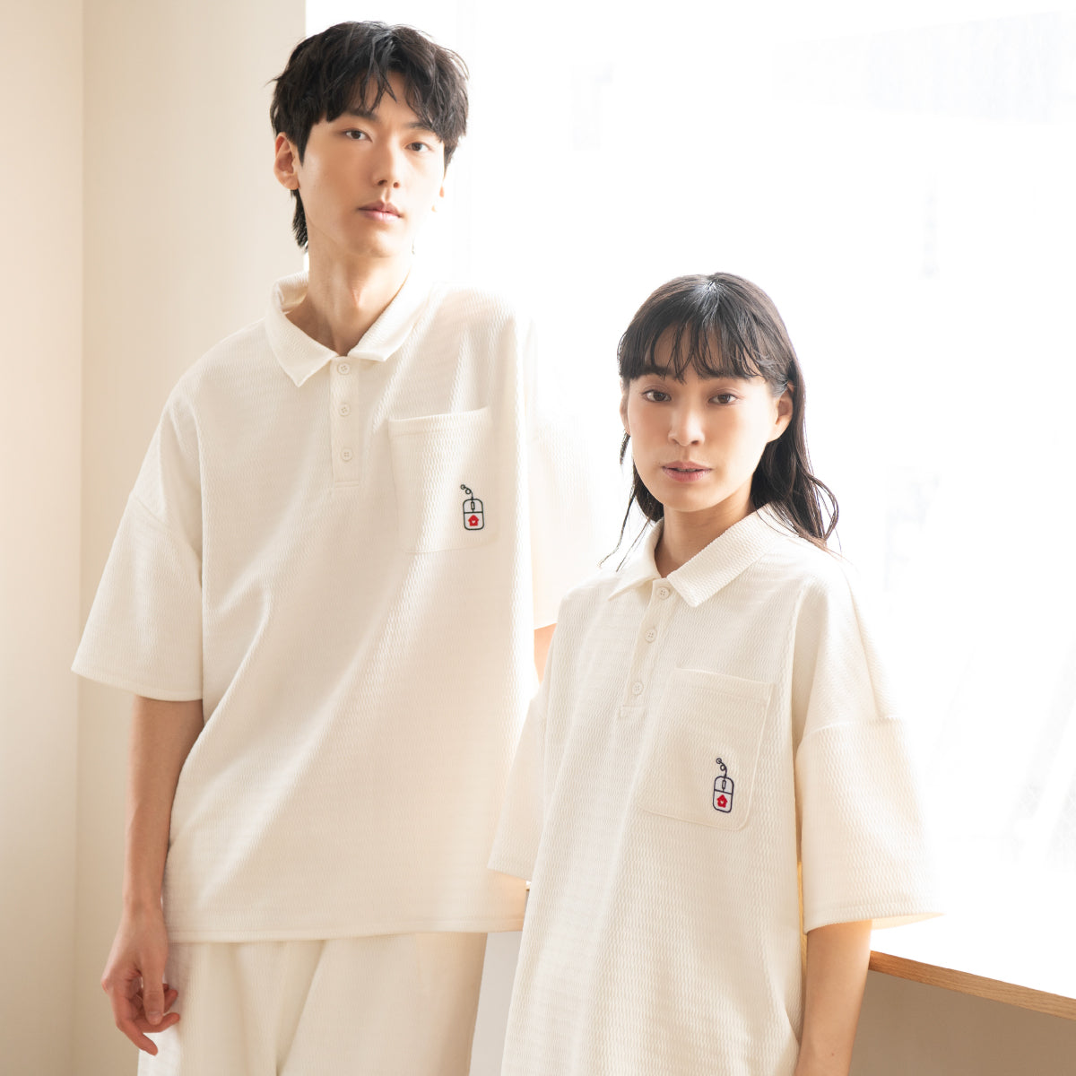 Waffle -MOUSE ICON- Polo Shirts