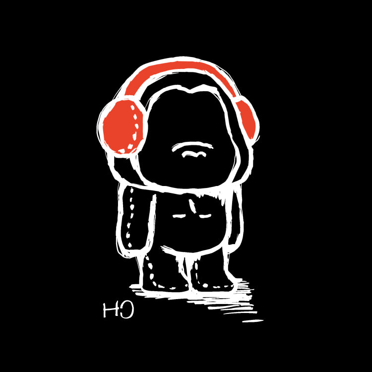 【はまちこちゃんねる】ごりちこパーカー_キッズ(ブラック)