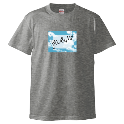 you&meTシャツ(デザインE)