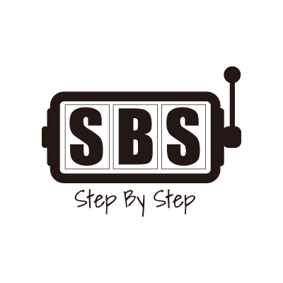 SBS DOUBLE UP 両面キッズTシャツ(黒ロゴ)