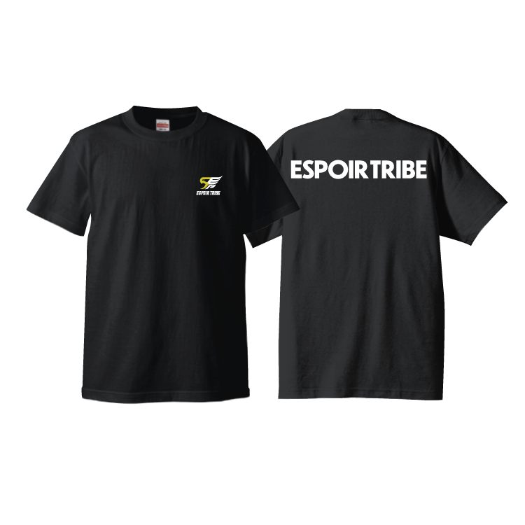 【ESPOIR TRIBE】オリジナル両面Tシャツ B2(ブラック)