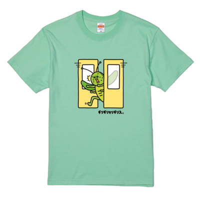 【ふざけファクトリー】ギリギリキリギリスTシャツ