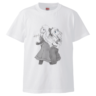 チョビさんのTシャツ(ホワイト)