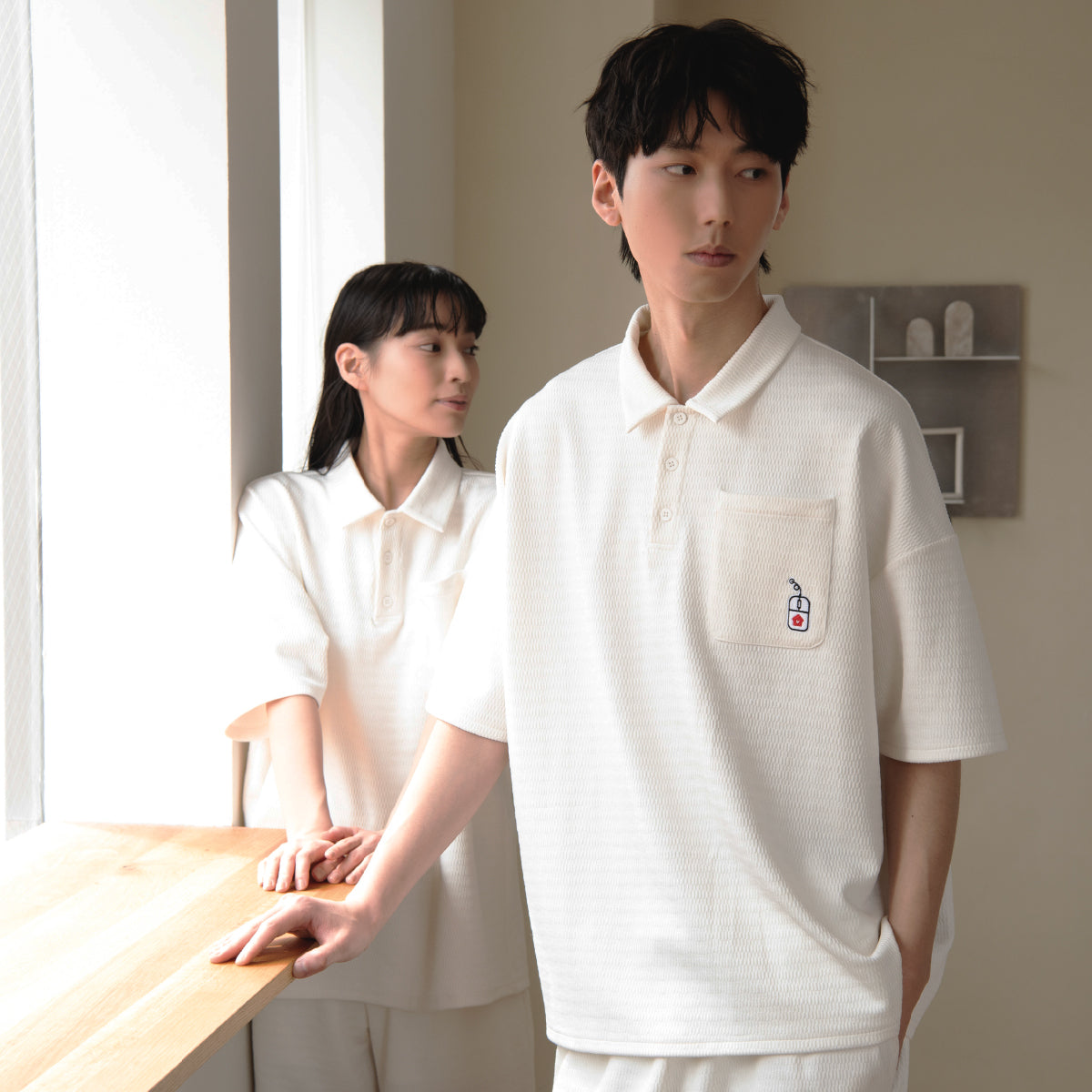 Waffle -MOUSE ICON- Polo Shirts