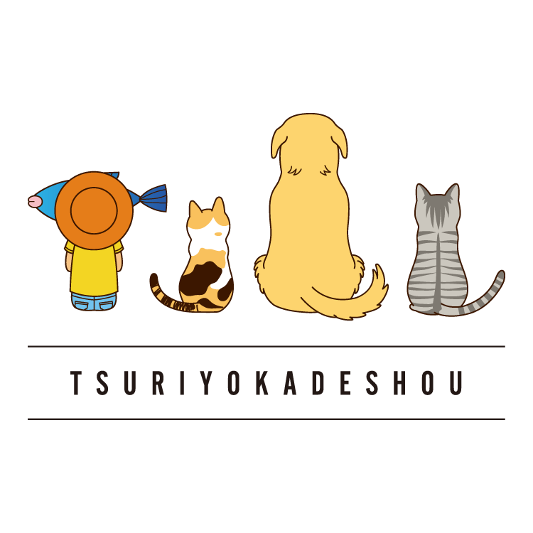 【釣りよかでしょう。】両面Tシャツ(ホワイト)