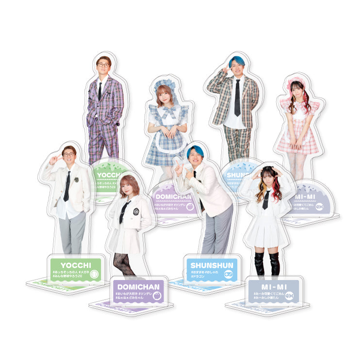 【ボンボンTV】推し活グッズ アクリルスタンド(どみちゃん 制服ver)