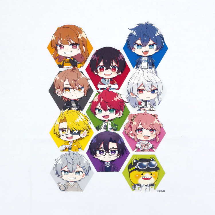 【カラフルピーチ】からぴちコレクション Tシャツ(ミニキャラ Ver.)