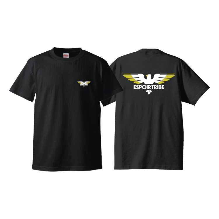 【ESPOIR TRIBE】オリジナル両面Tシャツ A1(ブラック)