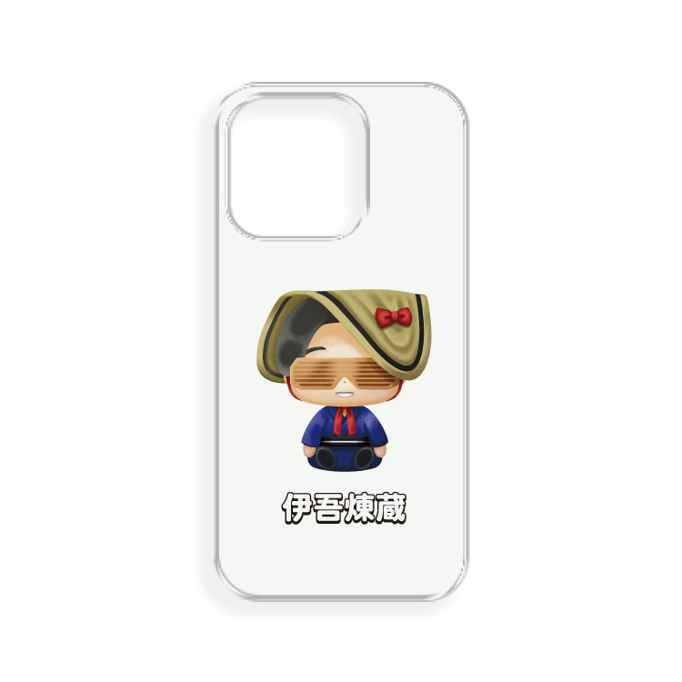 けえ【島育ち】推しiPhone 14 Pro クリアケース(伊吾煉蔵)