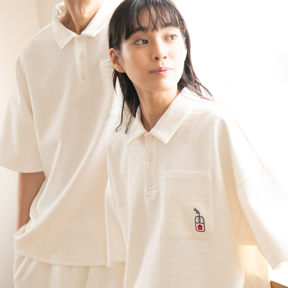 Waffle -MOUSE ICON- Polo Shirts