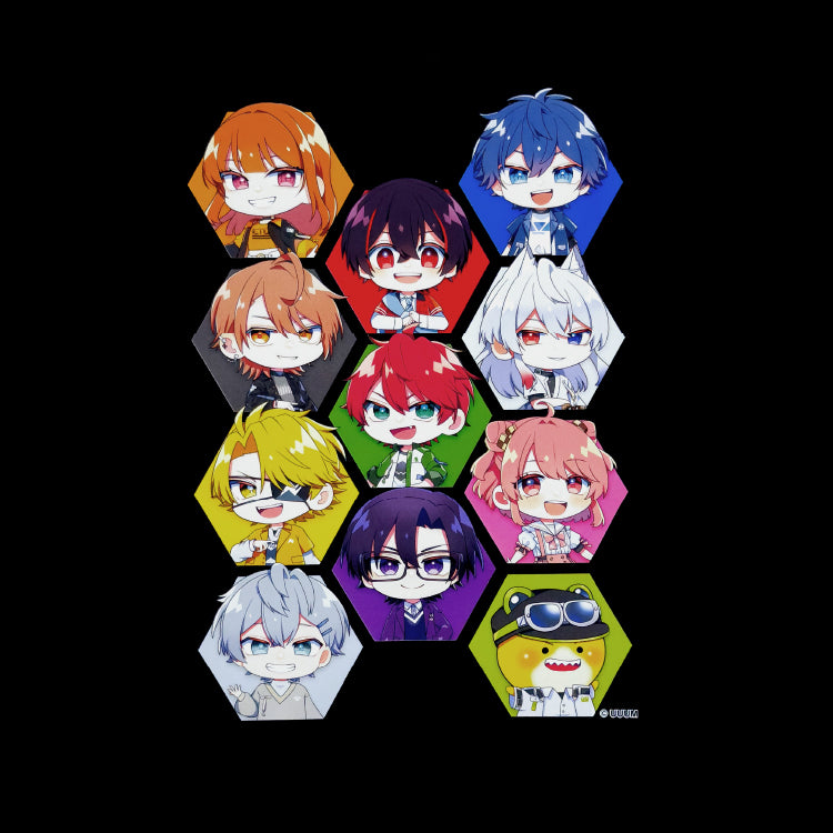 【カラフルピーチ】からぴちコレクション キッズTシャツ(ミニキャラ Ver.)