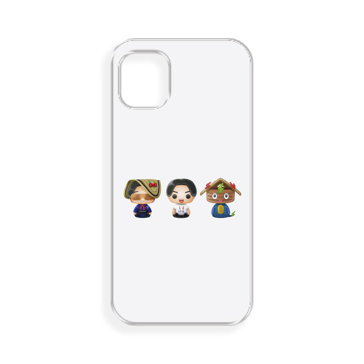けえ【島育ち】推しiPhone 11 クリアケース(全員集合)