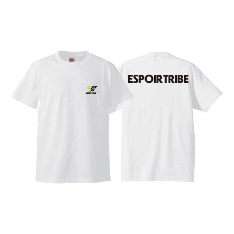 【ESPOIR TRIBE】オリジナル両面Tシャツ B2(ホワイト)