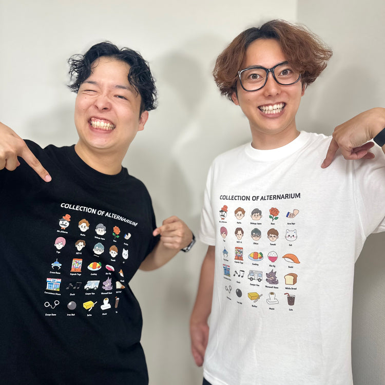 【おるたなChannel】シン・ALTERNARIUMTシャツ(ホワイト)