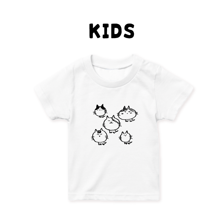 おるたなChannel 渋谷ジャパン_にゃんこの日チャリティー【Tシャツ(kids)】