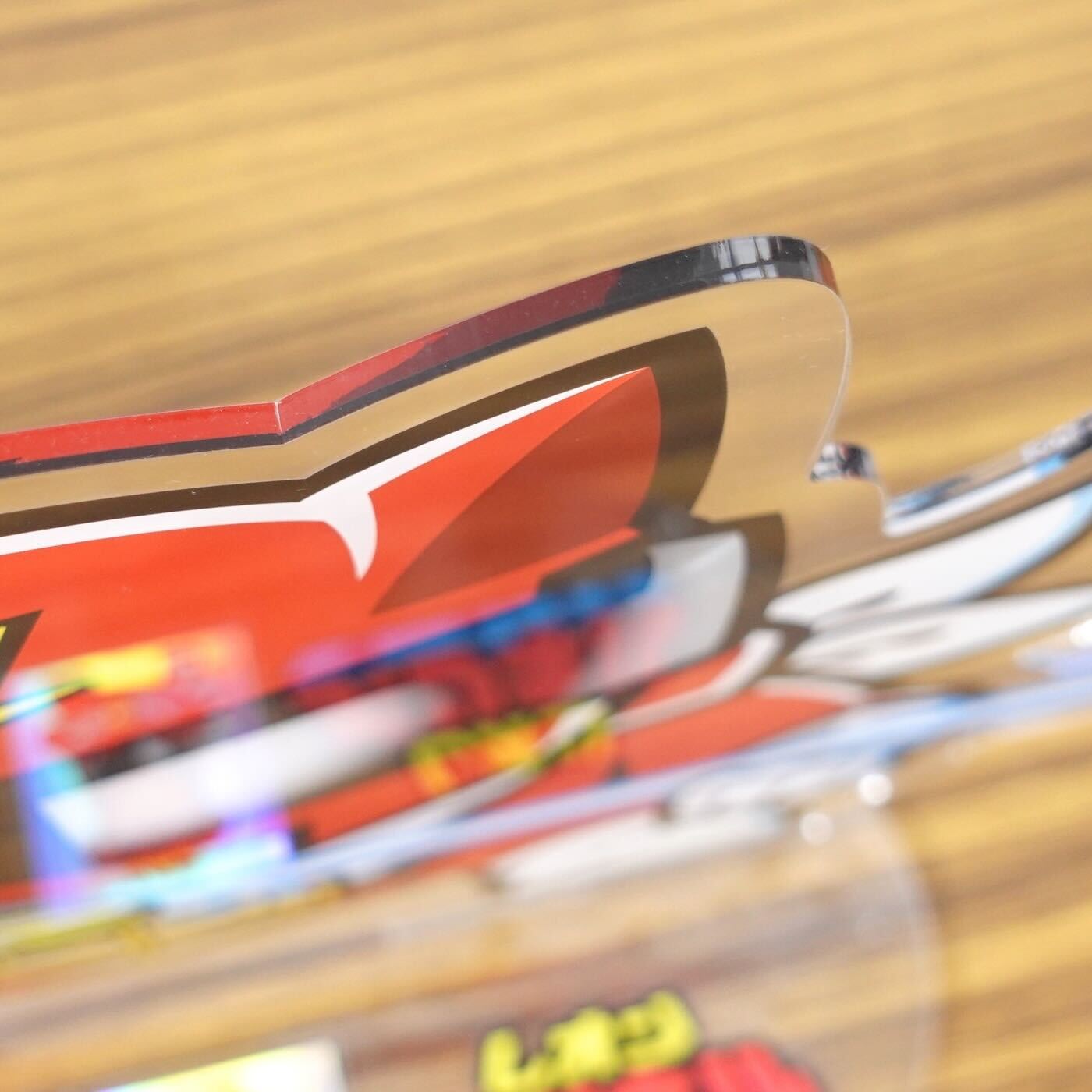 BIG アクリルフィギュア ソフビ & シール収納台座付き レインボータック 48 シール付属