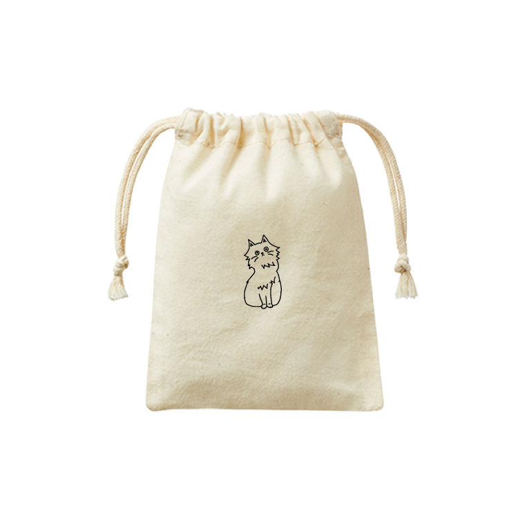 Nami Channel_にゃんこの日チャリティー【巾着】