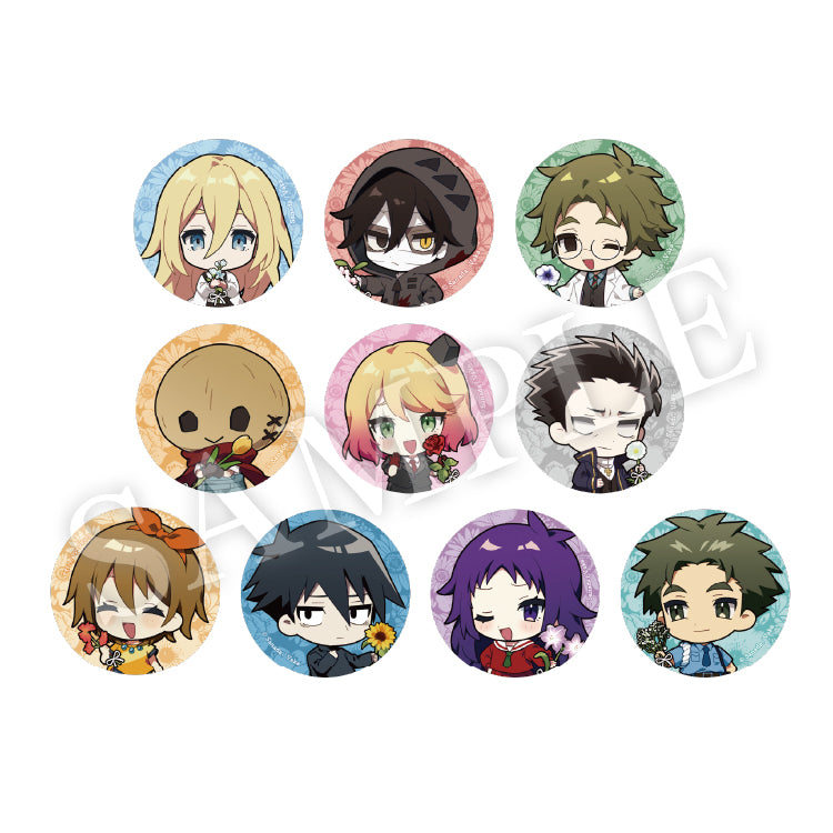 真田まこと展 トレーディング缶バッジ ミニキャラVer.(全10種)