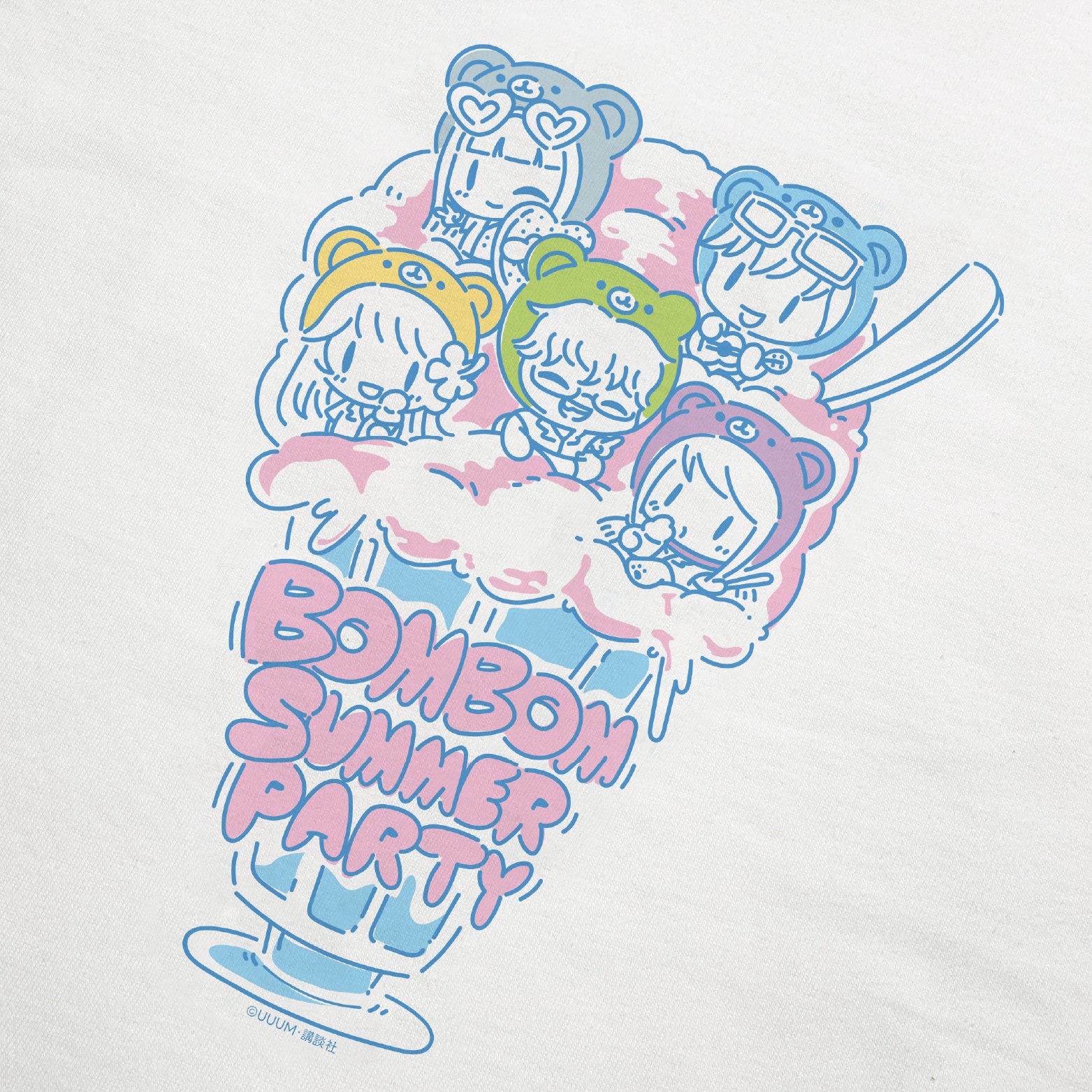 【ボンボンTV】ボンボンサマーパーティー Tシャツ(大人)