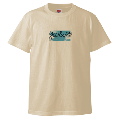 you&meTシャツ(デザインC)