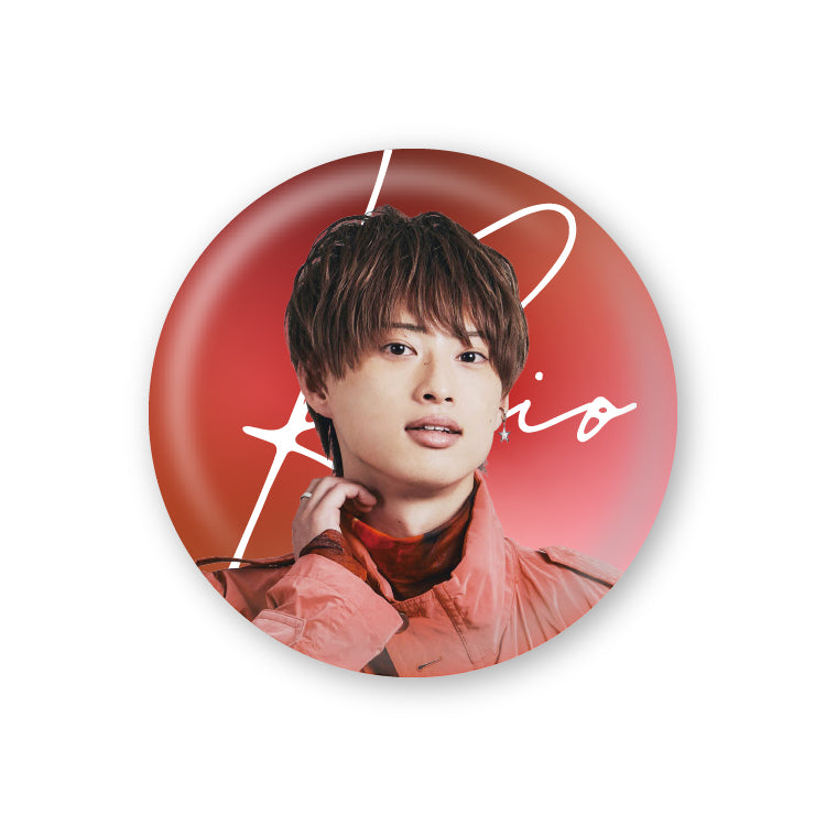 【ジャスティスター】缶バッジ(らいお)