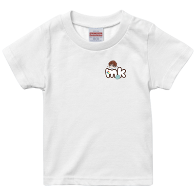 mkのワンポイントTシャツ(キッズサイズ)