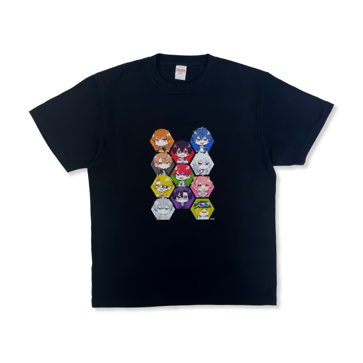 【カラフルピーチ】からぴちコレクション Tシャツ(ミニキャラ Ver.)