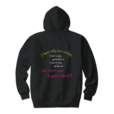 きょうぺいちゃん太りたくないパーカー(8.4オンス フーデッドライトパーカー)