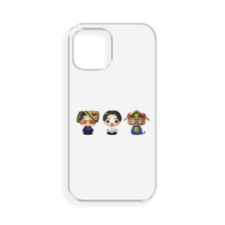 けえ【島育ち】推しiPhone 12 Pro Max クリアケース(全員集合)