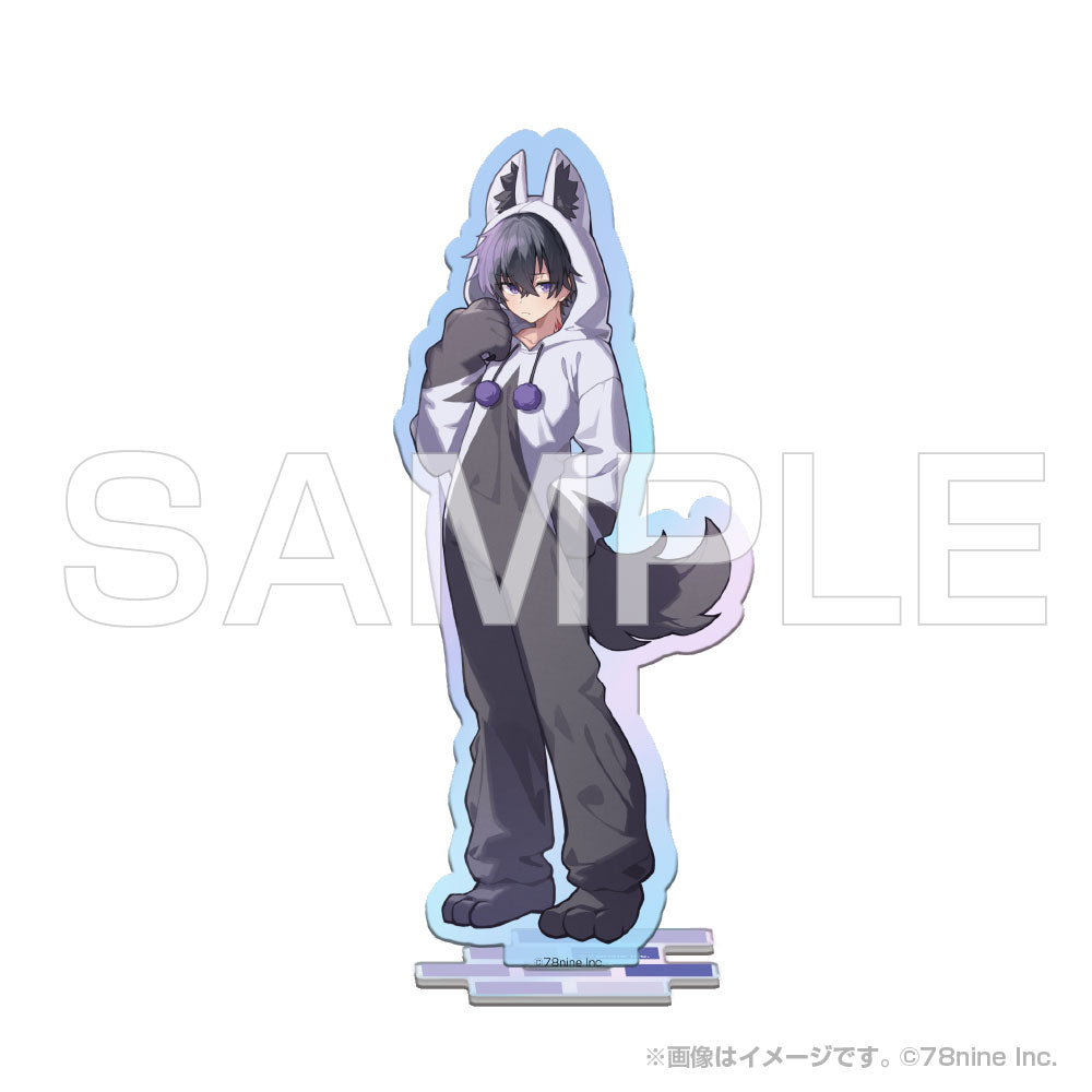 『俺クロ』憑かれた俺と黒神心霊相談所 アニマル着ぐるみ オーロラアクリルスタンド