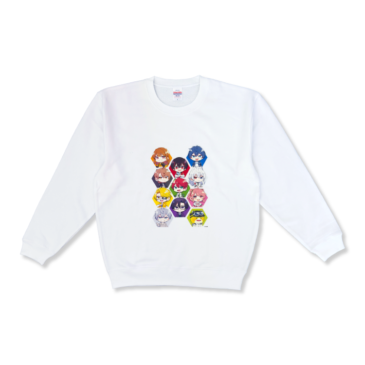 【カラフルピーチ】からぴちコレクション スウェット(ミニキャラ Ver.)