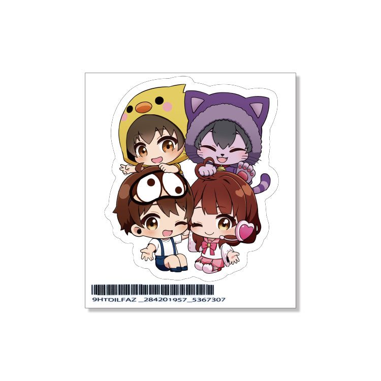 【ぷちひなフレンズ】ステッカー2024(集合)