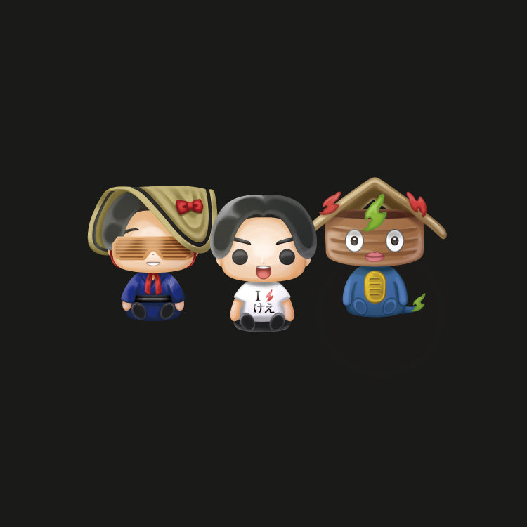 けえ【島育ち】3周年&生誕記念!こだわりパーカー / ブラック