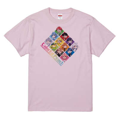 【カラフルピーチ】Tシャツ2023(大集合 Ver.)