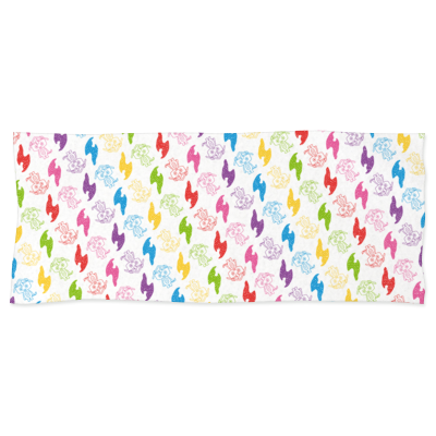 けえ【島育ち】フェイスタオル(ガシマくん)