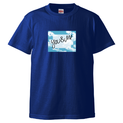 you&meTシャツ(デザインE)