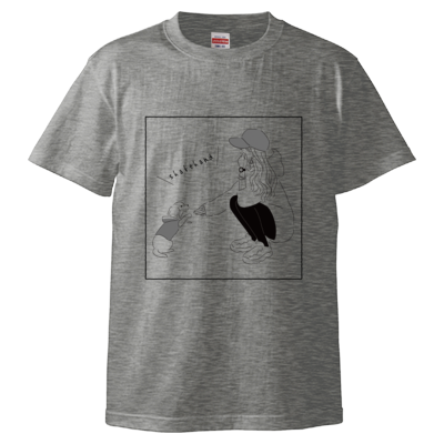 【ゆんみちゃんねる】Tシャツ(グレー)