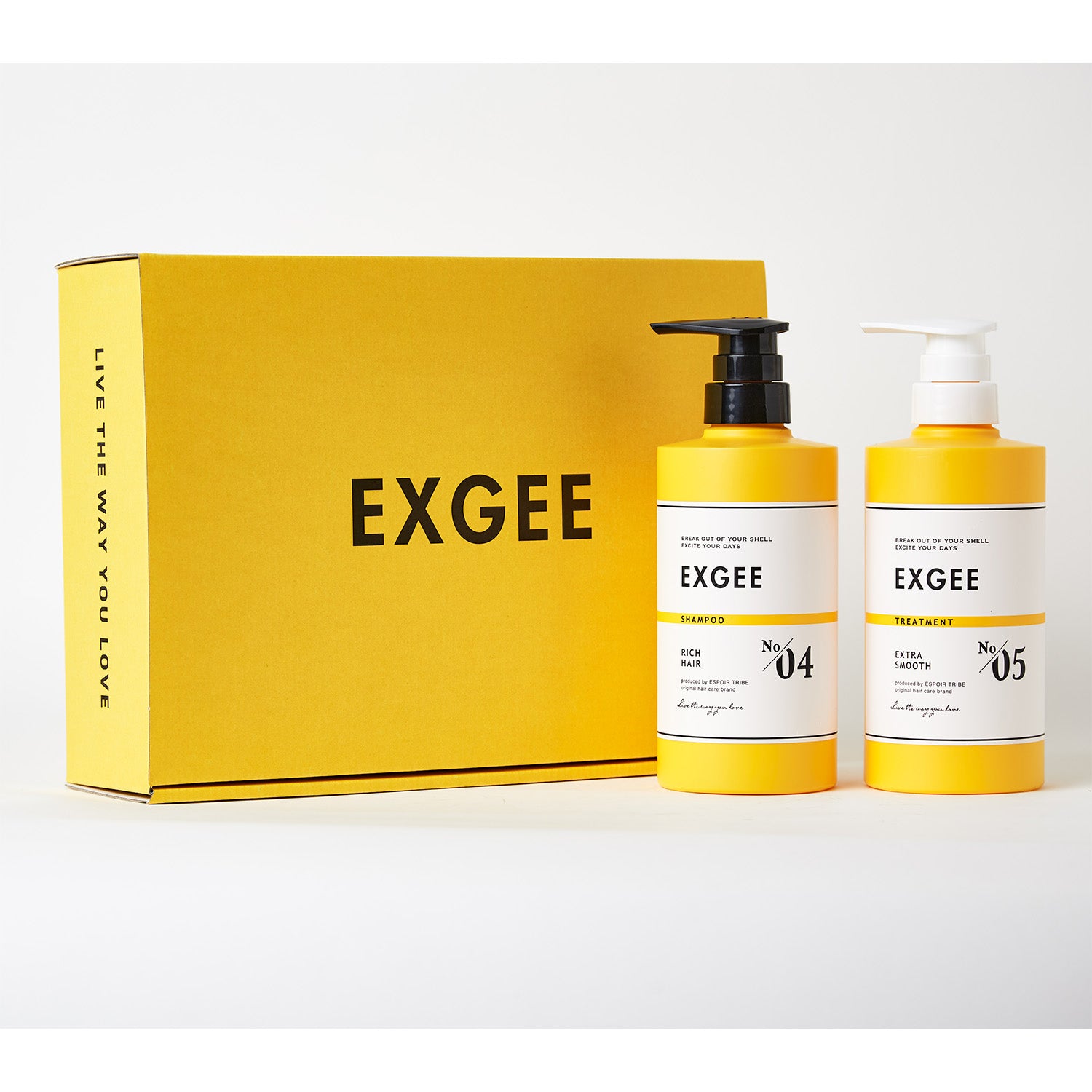 EXGEE シャンプー&トリートメントセット