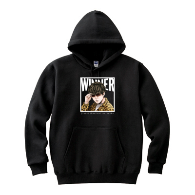 【よしなま】人生1回きりの格好パーカー(ブラック)