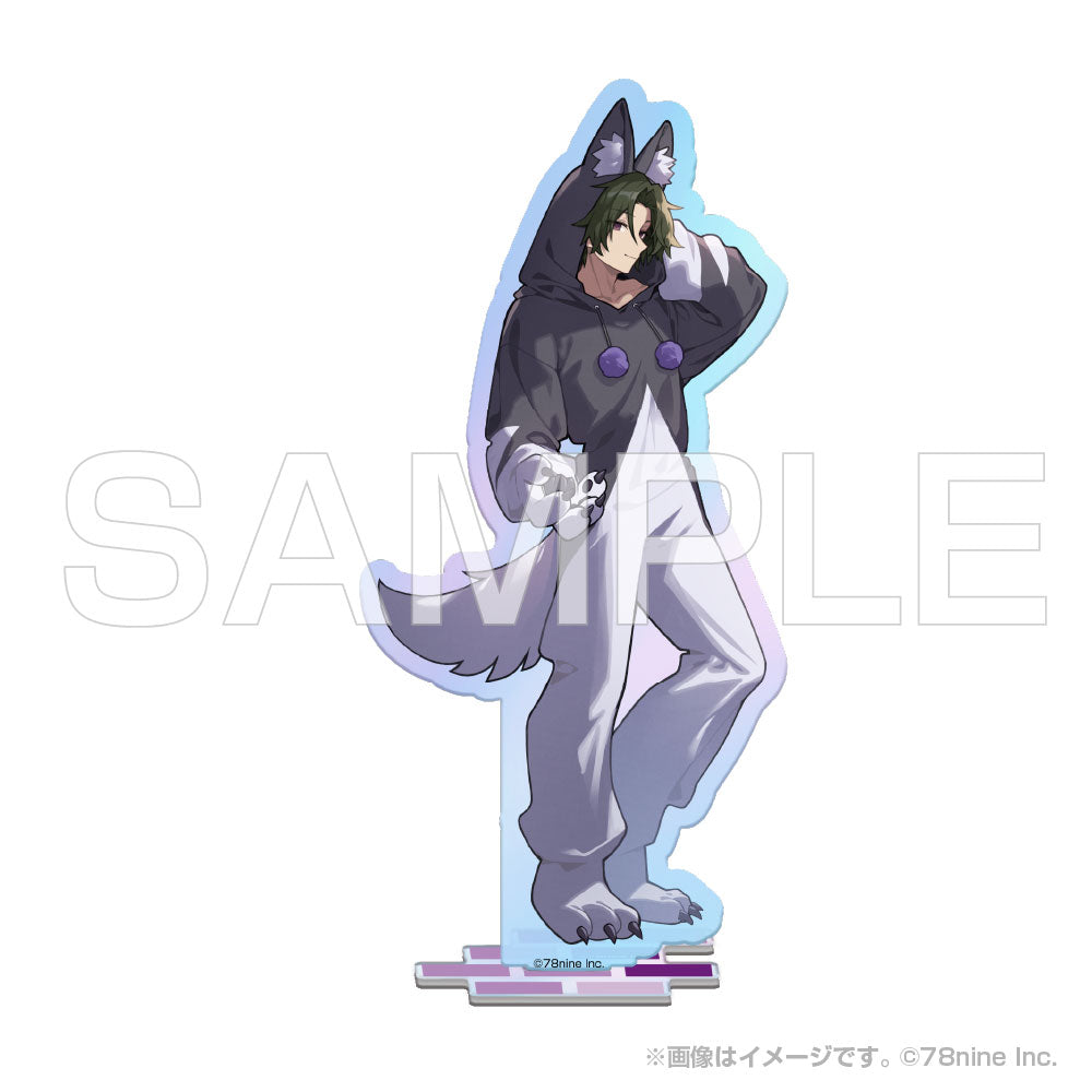 『俺クロ』憑かれた俺と黒神心霊相談所 アニマル着ぐるみ オーロラアクリルスタンド