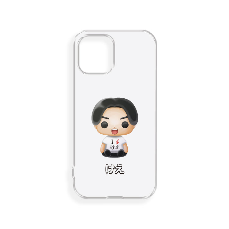 けえ【島育ち】推しiPhone 12 iPhone 12 Pro クリアケース(けえ)