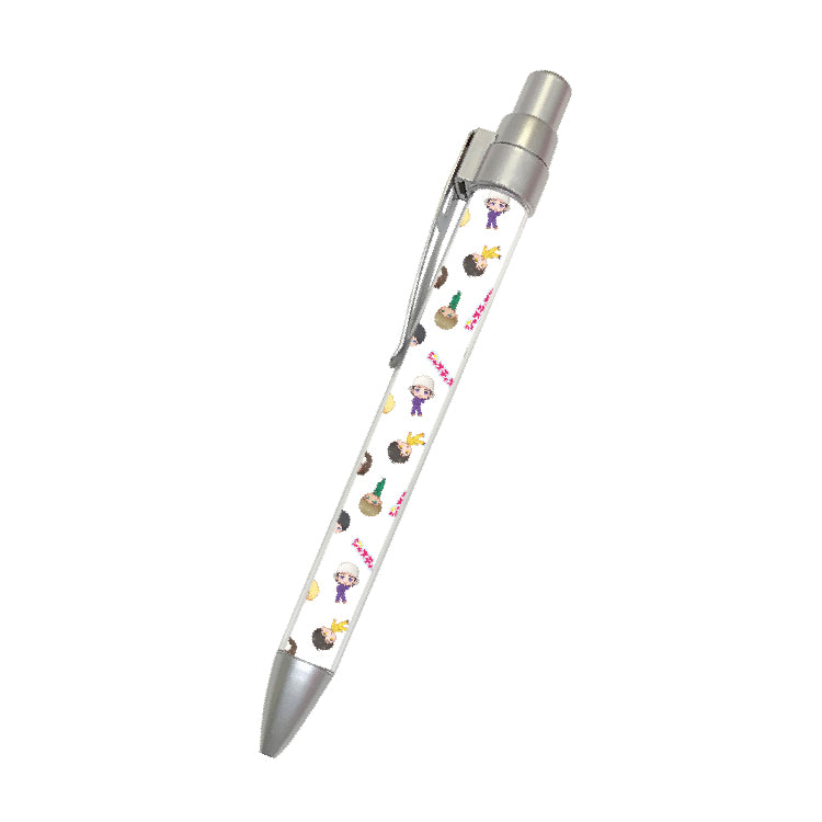 【ジャスティスター】ボールペン(ホワイト)