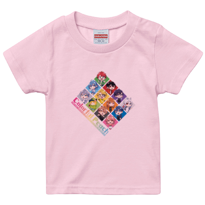 【カラフルピーチ】キッズTシャツ2023(大集合 Ver.)