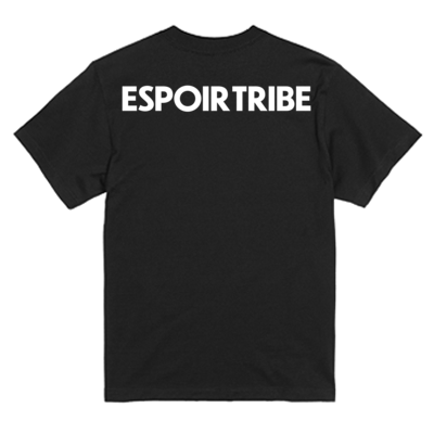 【ESPOIR TRIBE】オリジナル両面Tシャツ B2(ブラック)
