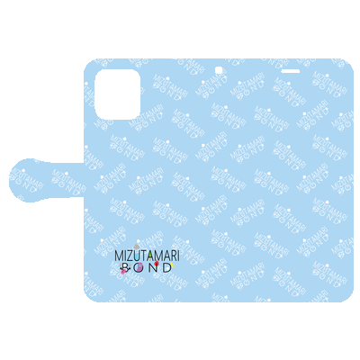 【水溜りボンド】iPhone 11 Pro 手帳型ケース(ブルー)